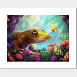 Gecko Ganoderma lucidum Posters and Art